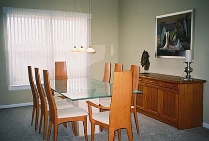 Lovely formal,dining room.