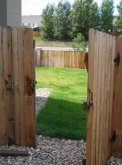 Going thru the gate