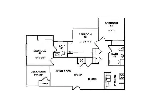Floor plan Plan B