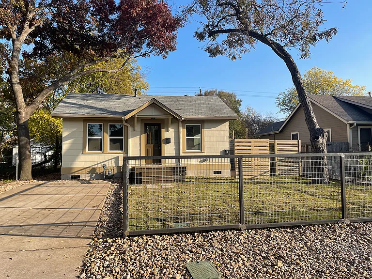 Entire home is newly remodeled with a fully fenced front and side yard
