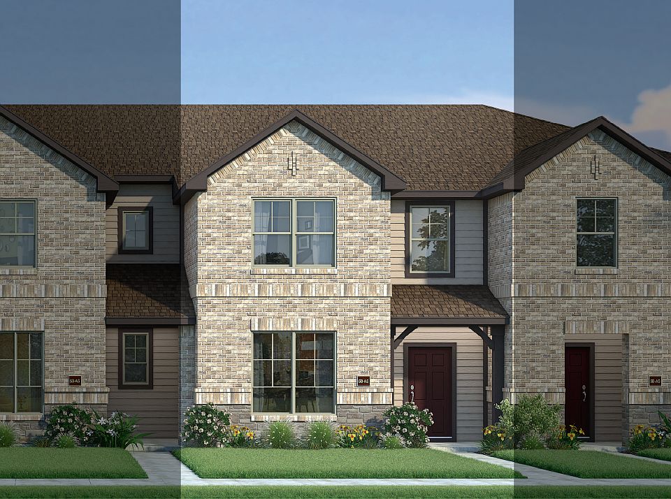 Travis with Elevation 5B Stone Exterior 2023 Townhomes