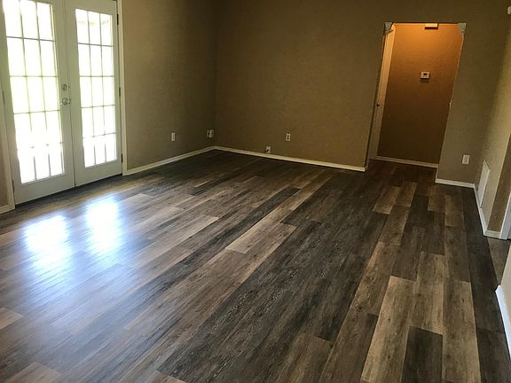 Living area French doors to covered patio