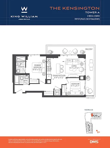 Floor plan 608-A