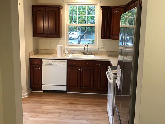 View of kitchen.