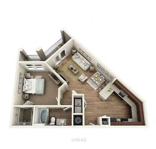 Floor plan 1 Bedroom