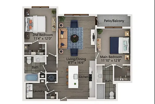 Floor plan B4