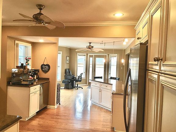 Kitchen from living room