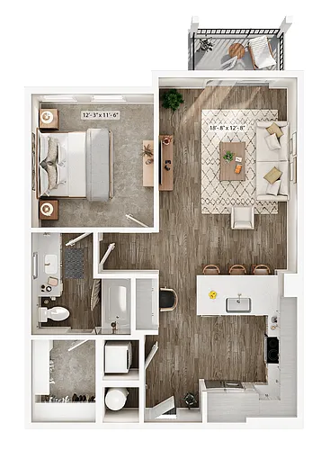 Floor plan A02