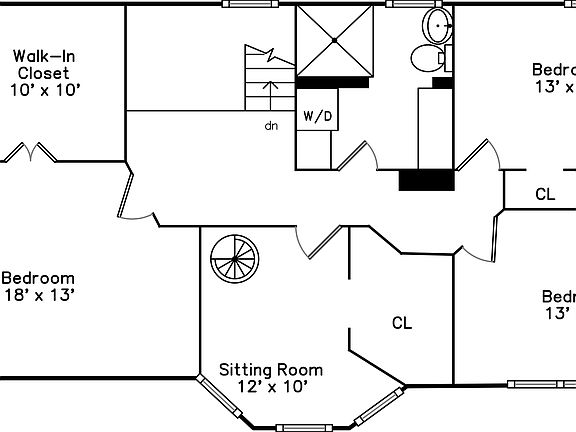 Second Floor Layout