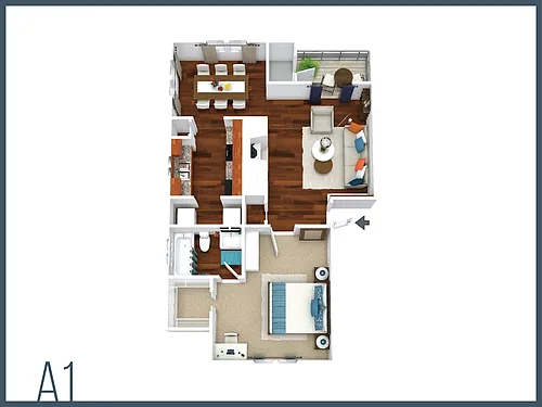 Floor plan A1