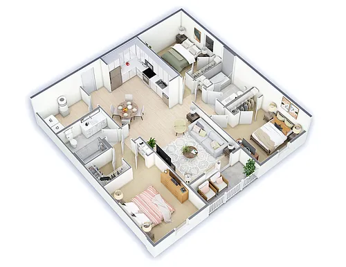 Floor plan C1