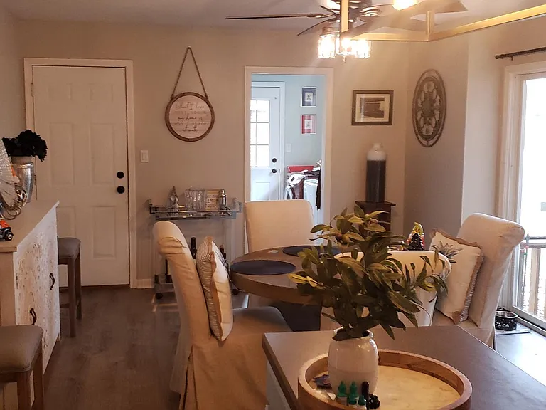 kitchen
Laundry (back) with area for a 2nd refrigerator or freezer. Washer/Dryer