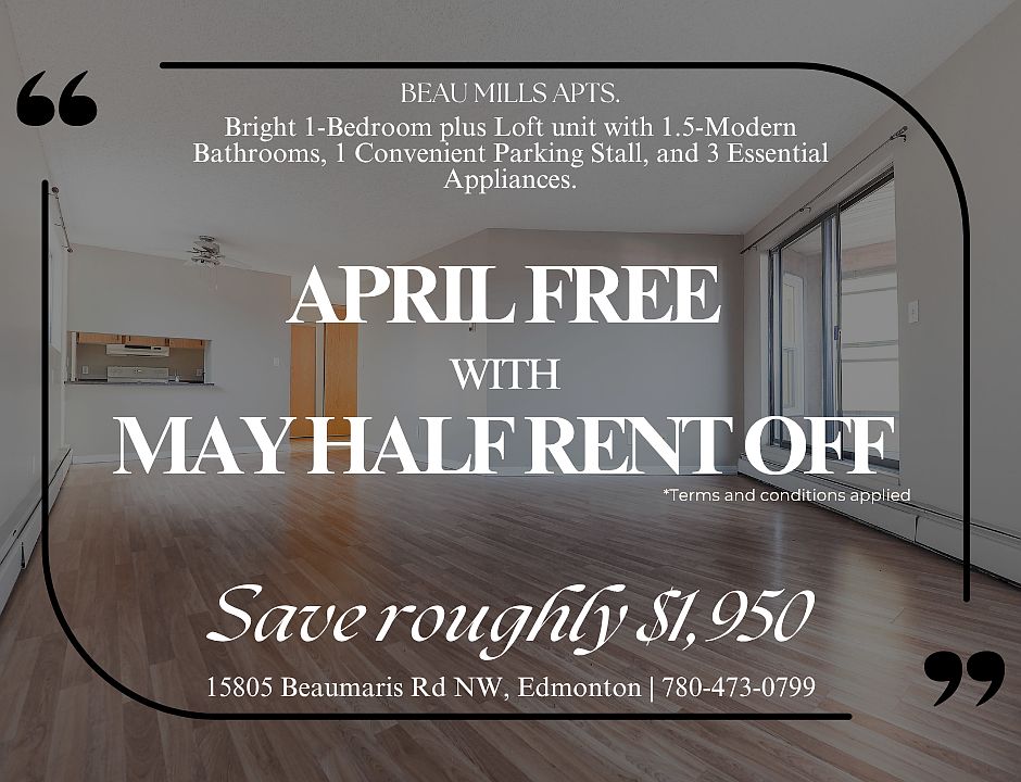 1st image of 15805 Beaumaris Rd NW #1-Bedroom