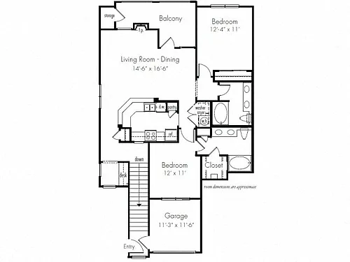 Floor plan Tempe