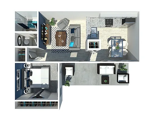 Floor plan A1R