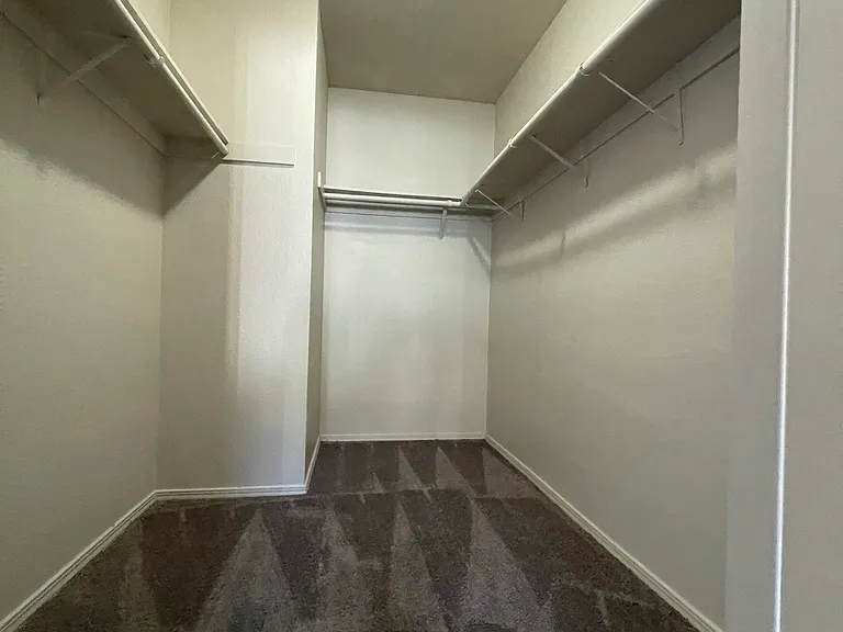 primary bedroom closet