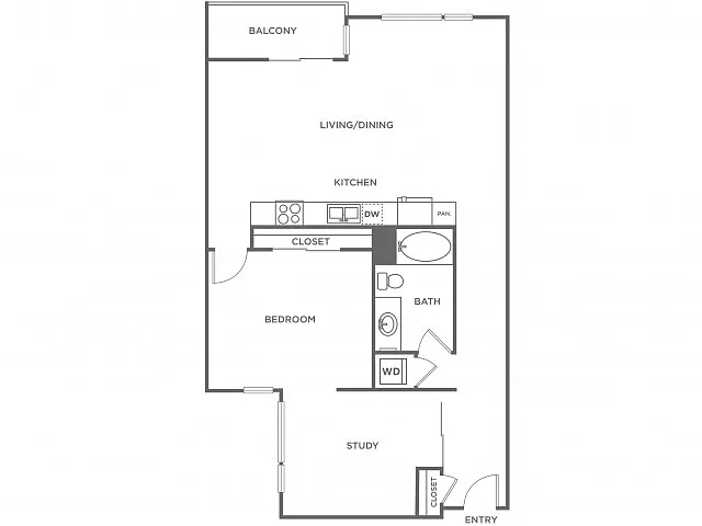 Floor plan B - Classic
