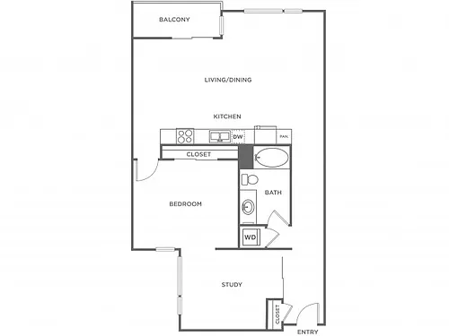 Floor plan B - Classic