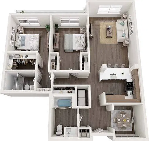 Floor plan B2HD2