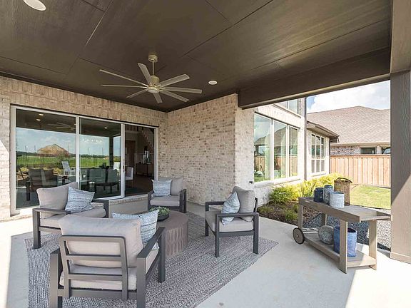 Representative Image Barnhart Plan Covered Outdoor Living