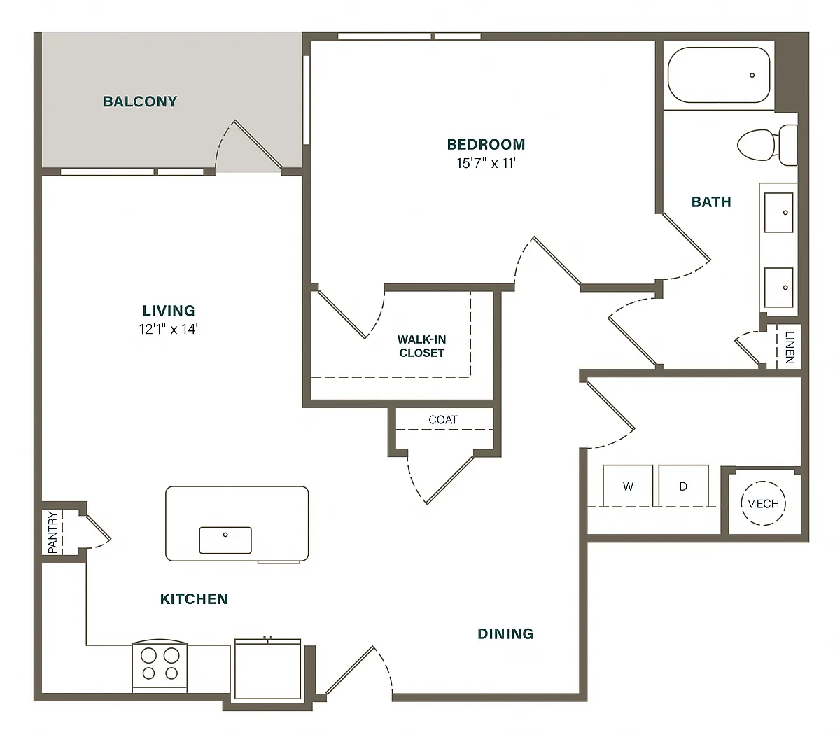 Floor plan A7