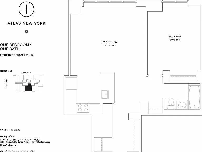 66 W 38th St #44E — Photo 17