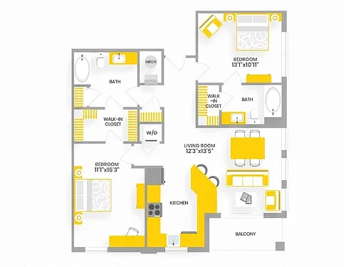 Floor plan B7