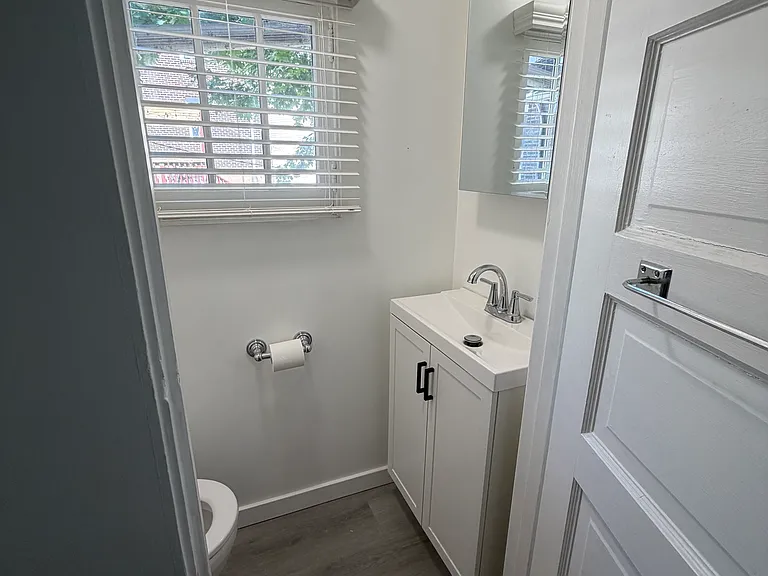 First floor half-bath