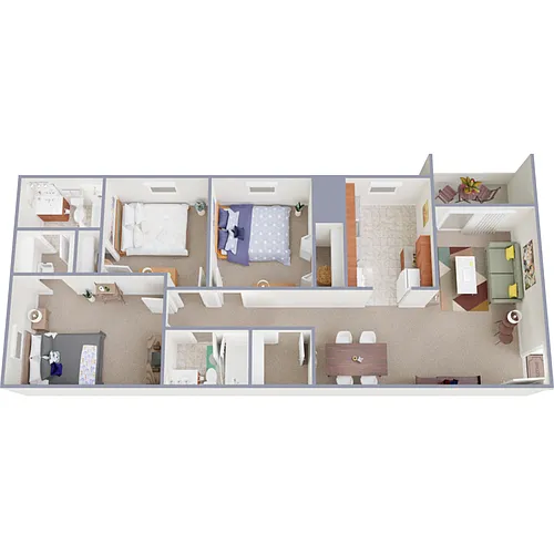 Floor plan Willow