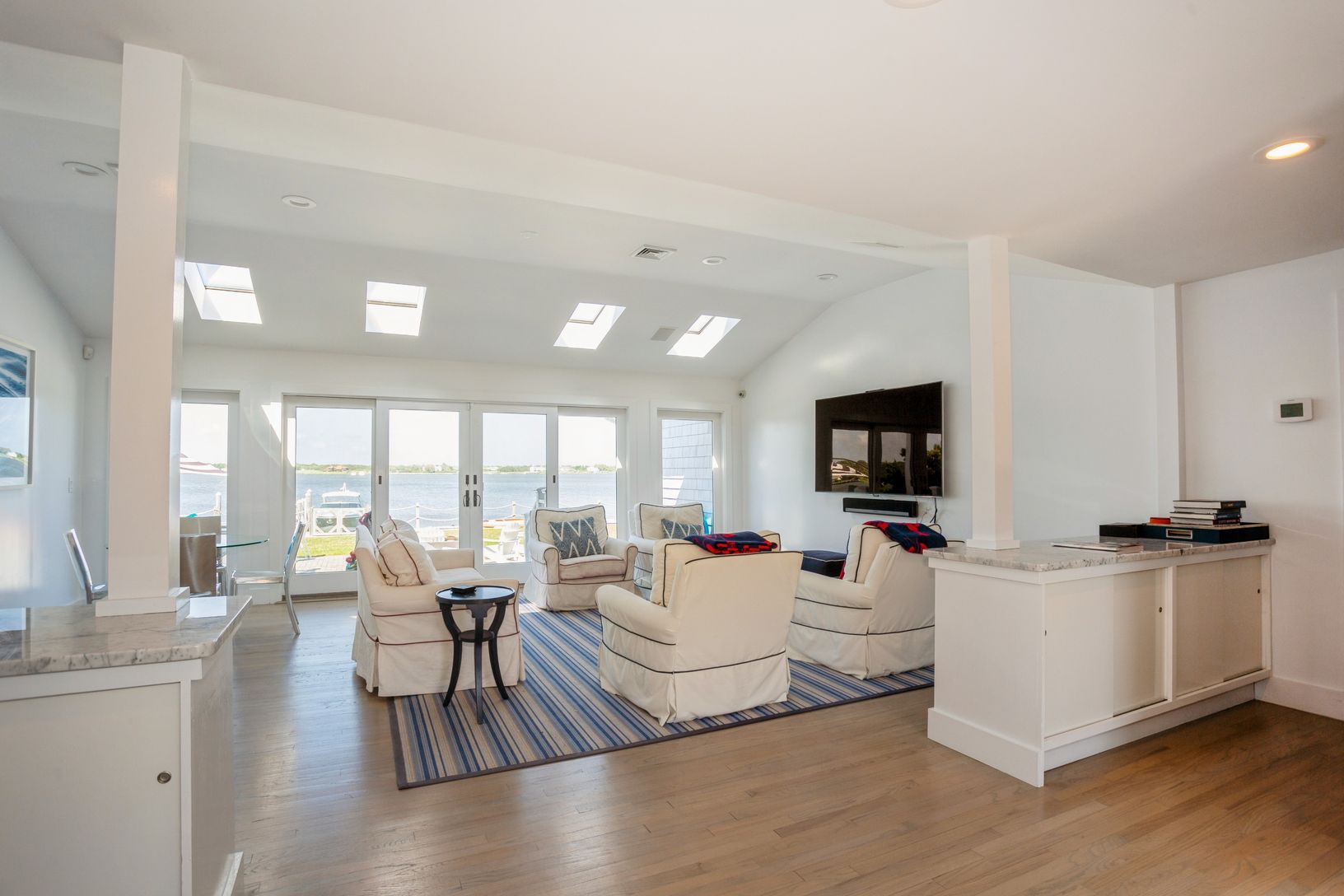  Open and bright with amazing water views