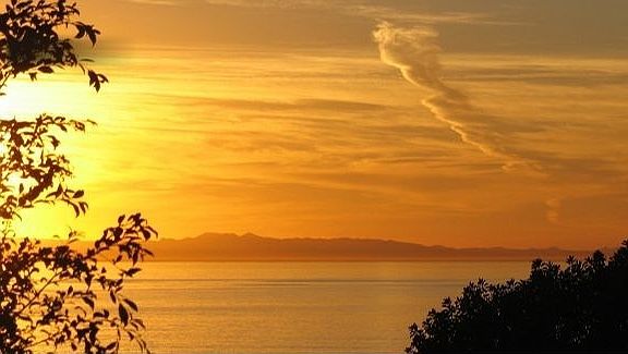 Catalina Sunset from Deck