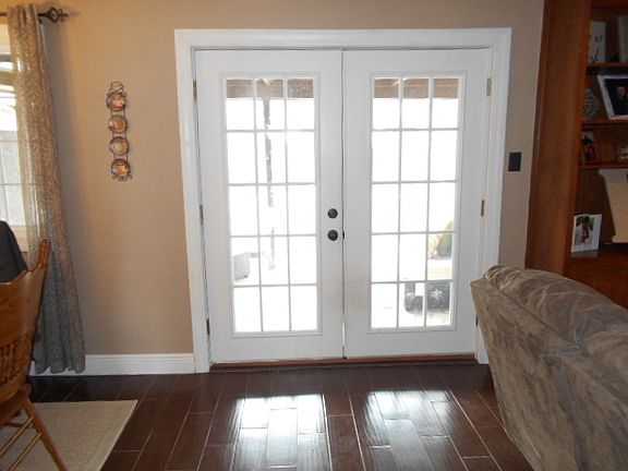 Pretty French Doors to Pool