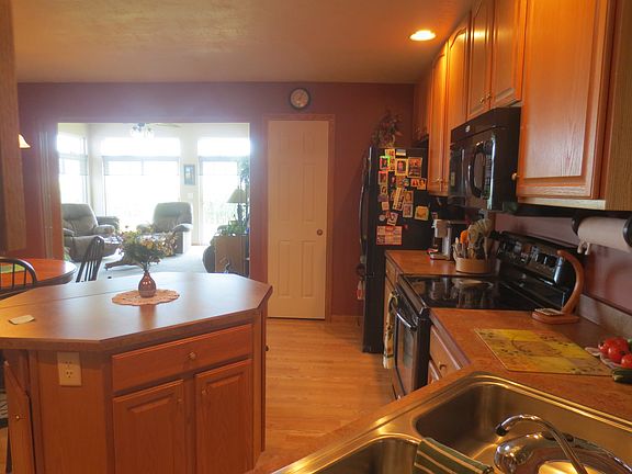 Kitchen with island