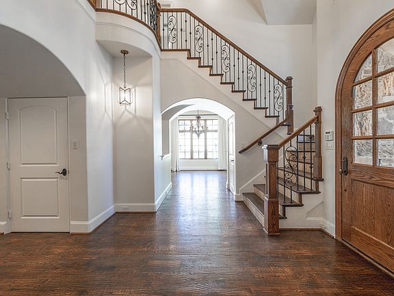 Entry and front stairs