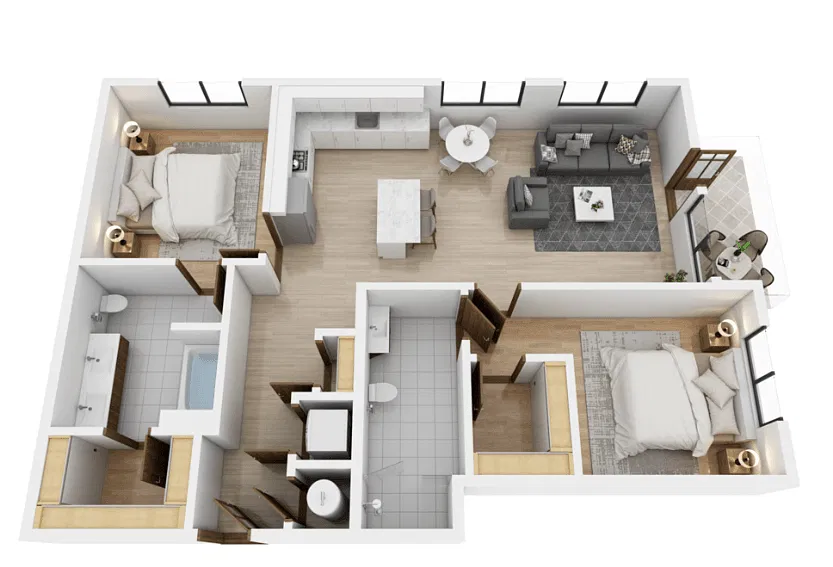 Floor plan Paige