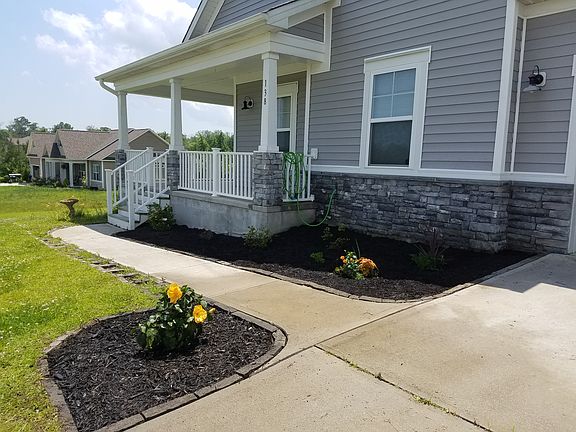 Landscaped Front Walk