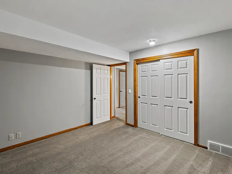 Basement bedroom
