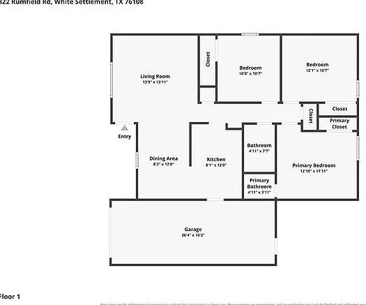 3 bed, 1.5 bath, 1096 sqft, $1,780 — Photo 2