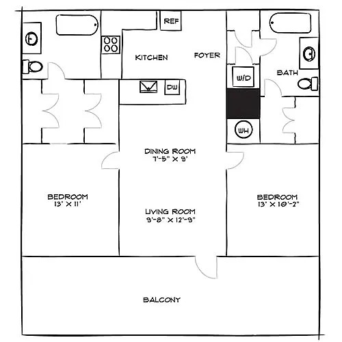 Floor plan Design 2C
