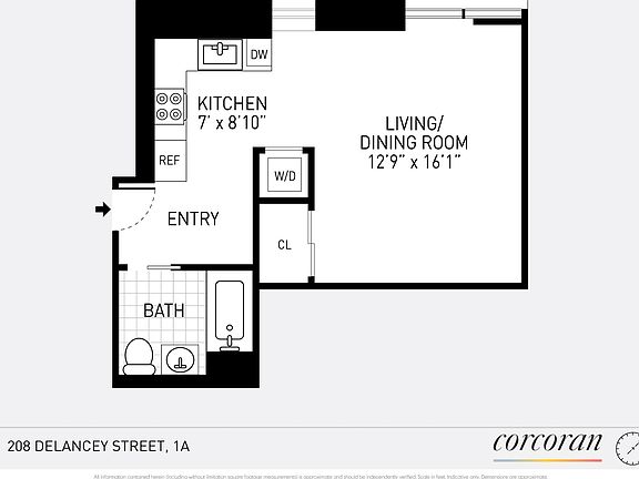 2nd image of 208 Delancey St #1A