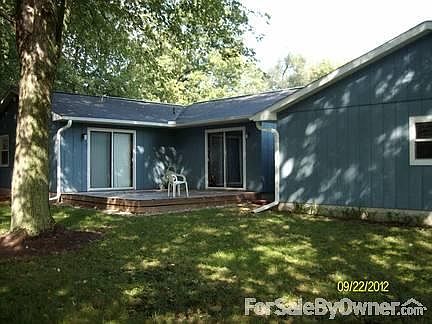 Exterior: back yard
						:
						beautiful wood deck with entry to both kitchen and master bedroom