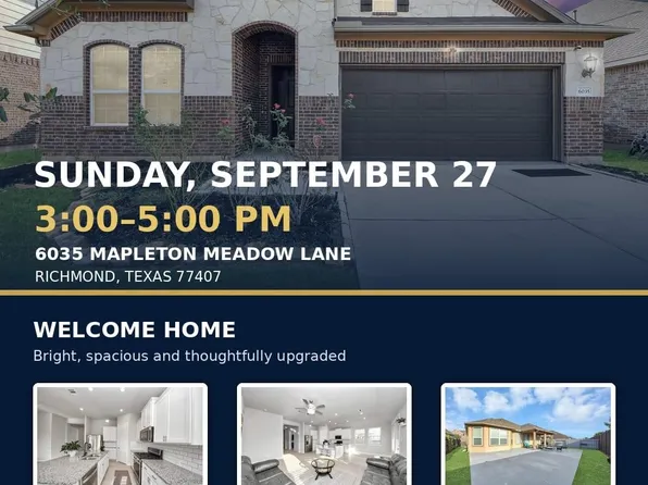 6035 Mapleton Meadow Ln, Richmond, TX 77407