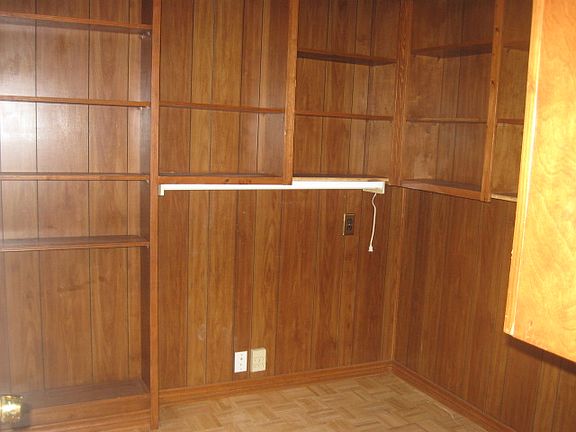Small office in garage