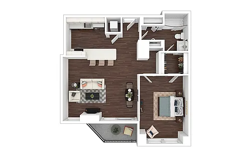 Floor plan A10 - Renovated
