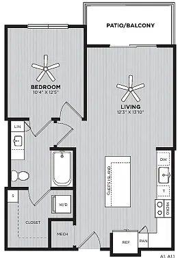 Floor plan A1