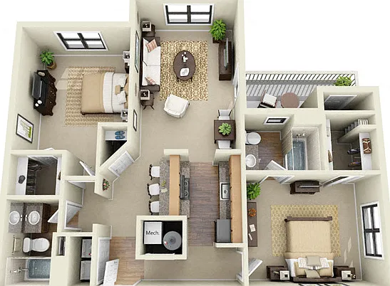 Park Trace Apartments — Photo 24