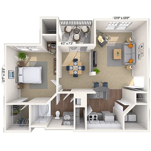 Floor plan Monteray