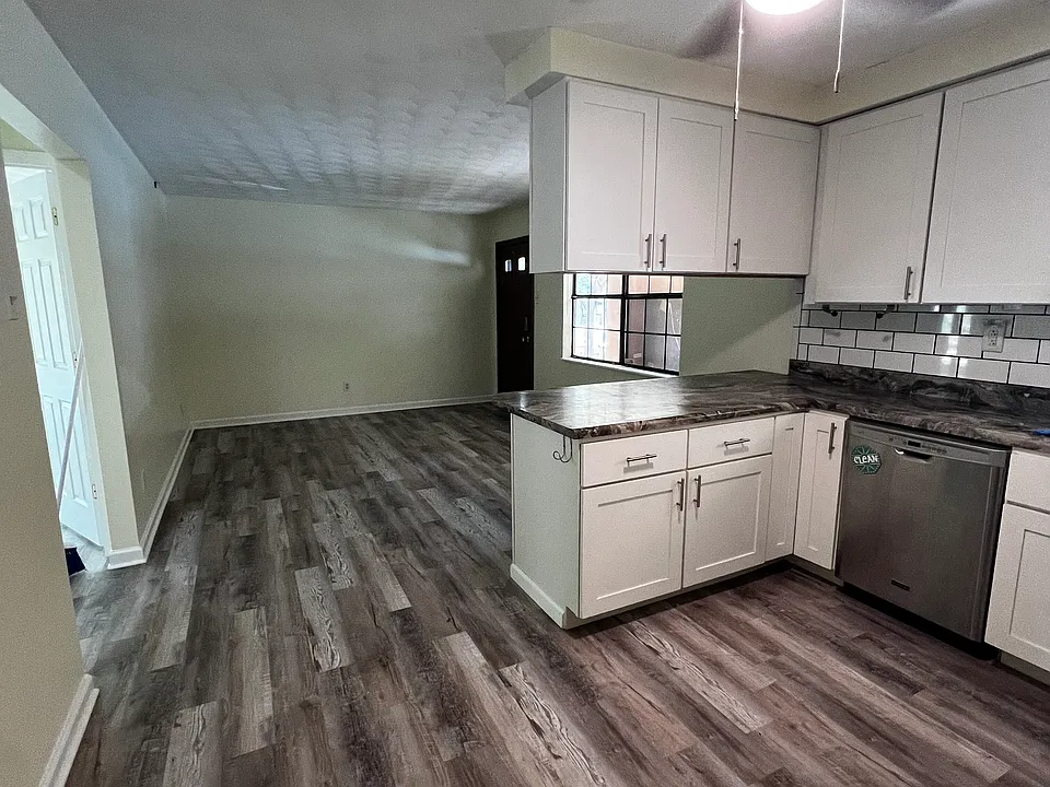 Kitchen and Main floor Living Room