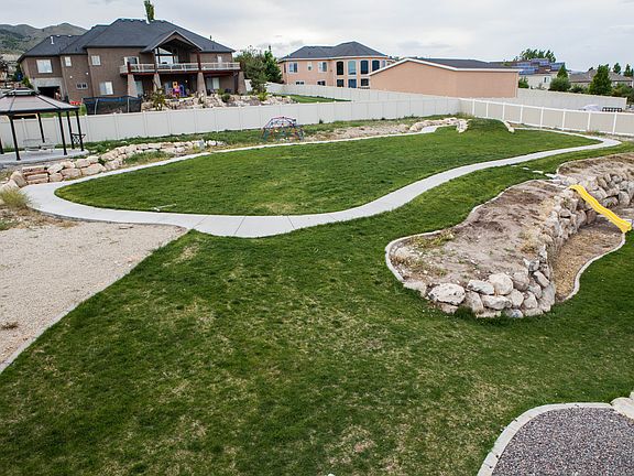 Aerial View of Backyard