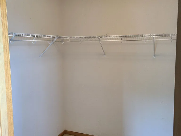 Master walk-in closet